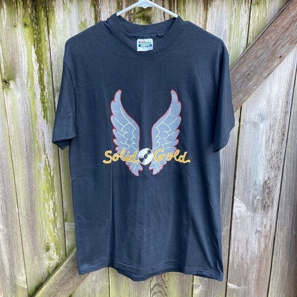 Vintage Michael Peters Solid Gold T-Shirt Mobster - Picture 1 of 3